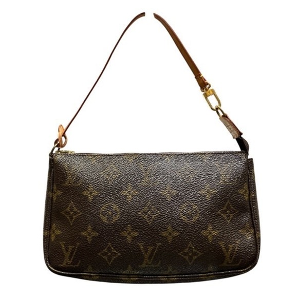 LOUIS VUITTON Brown Monogram Shoulder Bag - Picture 1 of 9
